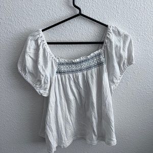 Madewell Bubble Sleeve Top